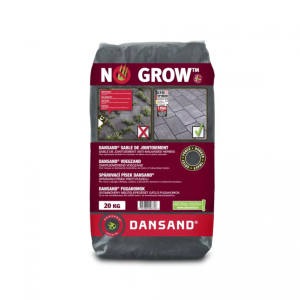 Dansand voegzand "No Grow" 20kg  Waterdoorlatend Dark